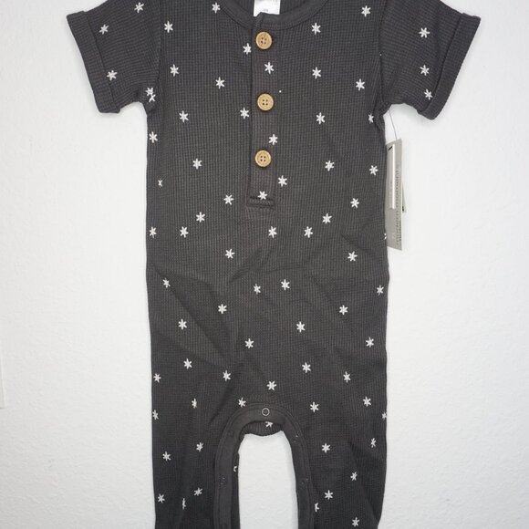 Modern Moments by Gerber Baby Star Romper - Picture 6 of 12